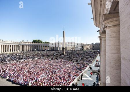 Rome, Italie. 26 avril 2025. Funérailles du pape François le 26 avril 2025 au Vatican, Rome, Italie.*usage éditorial exclusif* Cap/PLF © le Bureau présidentiel d'Ukraine via crédit : Capital Pictures/Alamy Live News Banque D'Images