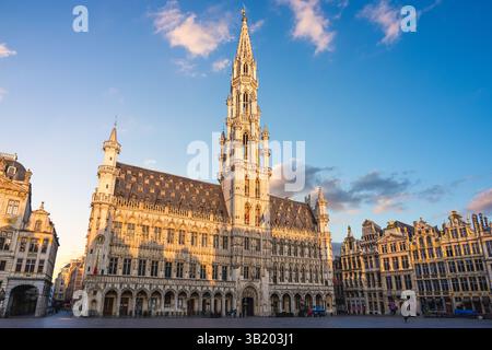 La Grand place, ou Grote Markt, est la place centrale de Bruxelles en Belgique Banque D'Images