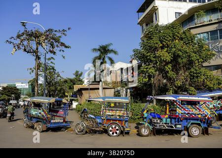 Plage à barcelone espagne, photo numérique comme fond, prise à Patuxai laos, asie, prise dans le temple Sisaket, luang prabang, laos, asie Banque D'Images