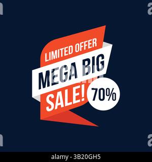 étiquettes de vente, fond d'été et conception de fond vectoriel Illustration de Vecteur