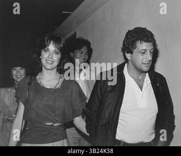19 janvier 2011 - TANYA ROBERTS AVEC SON MARI Barry Roberts CHEZ SPAGO'S, À WEST HOLLYWOOD.# 4254.(image crédit : © Globe photos/ZUMAPRESS.com) Banque D'Images