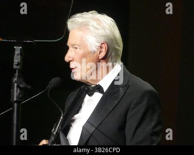 The Glasshouse, Twelenth Avenue, Manhattan New York, NY 10022. 26 avril 2025. Légende hollywoodienne Richard Gere est en tête d'affiche d'un dîner historique du 122e anniversaire de l'Explorers Club 2025 - Paradise Found - à New York. Crédit : ©Julia Mineeva/EGBN News/Alamy Live News crédit : Julia Mineeva/EGBN TV News/Alamy Live News/Alamy Live News Banque D'Images