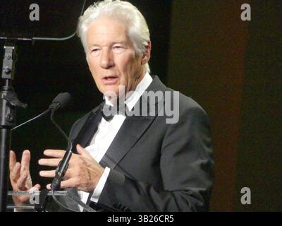 The Glasshouse, Twelenth Avenue, Manhattan New York, NY 10022. 26 avril 2025. Légende hollywoodienne Richard Gere est en tête d'affiche d'un dîner historique du 122e anniversaire de l'Explorers Club 2025 - Paradise Found - à New York. Crédit : ©Julia Mineeva/EGBN News/Alamy Live News crédit : Julia Mineeva/EGBN TV News/Alamy Live News/Alamy Live News Banque D'Images