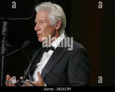 The Glasshouse, Twelenth Avenue, Manhattan New York, NY 10022. 26 avril 2025. Légende hollywoodienne Richard Gere est en tête d'affiche d'un dîner historique du 122e anniversaire de l'Explorers Club 2025 - Paradise Found - à New York. Crédit : ©Julia Mineeva/EGBN News/Alamy Live News crédit : Julia Mineeva/EGBN TV News/Alamy Live News/Alamy Live News Banque D'Images
