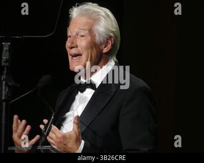 The Glasshouse, Twelenth Avenue, Manhattan New York, NY 10022. 26 avril 2025. Légende hollywoodienne Richard Gere est en tête d'affiche d'un dîner historique du 122e anniversaire de l'Explorers Club 2025 - Paradise Found - à New York. Crédit : ©Julia Mineeva/EGBN News/Alamy Live News crédit : Julia Mineeva/EGBN TV News/Alamy Live News/Alamy Live News Banque D'Images