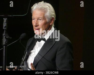 The Glasshouse, Twelenth Avenue, Manhattan New York, NY 10022. 26 avril 2025. Légende hollywoodienne Richard Gere est en tête d'affiche d'un dîner historique du 122e anniversaire de l'Explorers Club 2025 - Paradise Found - à New York. Crédit : ©Julia Mineeva/EGBN News/Alamy Live News crédit : Julia Mineeva/EGBN TV News/Alamy Live News/Alamy Live News Banque D'Images