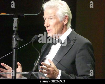 The Glasshouse, Twelenth Avenue, Manhattan New York, NY 10022. 26 avril 2025. Légende hollywoodienne Richard Gere est en tête d'affiche d'un dîner historique du 122e anniversaire de l'Explorers Club 2025 - Paradise Found - à New York. Crédit : ©Julia Mineeva/EGBN News/Alamy Live News crédit : Julia Mineeva/EGBN TV News/Alamy Live News/Alamy Live News Banque D'Images