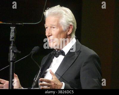 The Glasshouse, Twelenth Avenue, Manhattan New York, NY 10022. 26 avril 2025. Légende hollywoodienne Richard Gere est en tête d'affiche d'un dîner historique du 122e anniversaire de l'Explorers Club 2025 - Paradise Found - à New York. Crédit : ©Julia Mineeva/EGBN News/Alamy Live News crédit : Julia Mineeva/EGBN TV News/Alamy Live News/Alamy Live News Banque D'Images