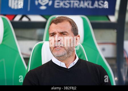 Radom, Pologne. 27 avril 2025 Joao Henriques lors du match Radomiak Radom vs Lech Poznan PKO Ekstraklasa au stade Radomiak. Crédit : Igor Jakubowski/Alamy Live News Banque D'Images