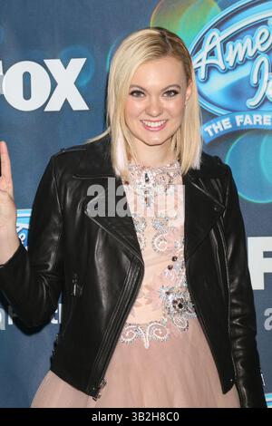 25 février 2016 - West Hollywood, CA, USA - LOS ANGELES - FEB 25 : Olivia Rox à la soirée des finalistes de la saison d'adieu d'American Idol à l'hôtel de Londres le 25 février 2016 à West Hollywood, CA photo via Newscom (crédit image : © Kathy Hutchins/Newscom via ZUMA Press) Banque D'Images