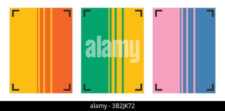 Affiche rétro d'arrière-plan Illustration de Vecteur