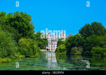 Beau parc avec une nature luxuriante en été Banque D'Images