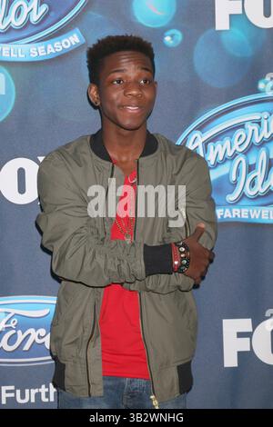 25 février 2016 - West Hollywood, CA, USA - LOS ANGELES - février 25 : Lee Jean à la soirée des finalistes de la saison d'adieu d'American Idol à l'hôtel de Londres le 25 février 2016 à West Hollywood, CA photo via Newscom (crédit image : © Kathy Hutchins/Newscom via ZUMA Press) Banque D'Images