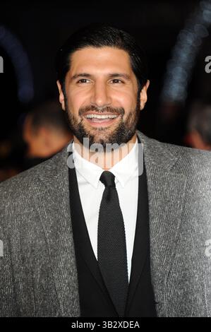Dec. 10, 2015 - Londres, Angleterre - Kayvan Novak assiste à la première européenne de 'The haineux Eight' à l'Odeon Leicester Square le 10 décembre 2015 à Londres, Angleterre (crédit image : © Famous/Ace Pictures via ZUMA Press) Banque D'Images