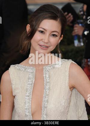 30 janvier 2016 - Hollywood, Californie, États-Unis - participation à la 22e cérémonie annuelle Screen Actors Guild Awards - arrivées au Shrine Auditorium de Los Angeles, Californie, le 30 janvier 2016. 2016 (crédit image : © Dave Longendyke/Globe photos via ZUMA Wire) Banque D'Images