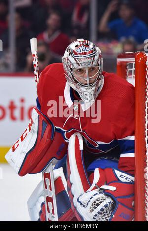 27 novembre 2017 : regardez le gardien des Canadiens de Montréal Carey Price (31) pendant les Blue Jackets de Columbus au match des Canadiens de Montréal au Centre Bell à Montréal, Québec. Les Canadiens de Montréal gagnent 3-1. David Kirouac/CSM(image de crédit : &copy ; David Kirouac/CSM via ZUMA Wire) Banque D'Images