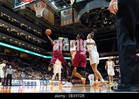6 décembre 2017 : Janiah Sandifer #10 des Troy Trojans tire la balle pendant le match de basket-ball de la NCAA entre les bénévoles Lady de l'Université du Tennessee et les Trojans de l'Université Troy à Thompson Boling Arena à Knoxville TN Tim Gangloff/CSM(crédit image : &copy ; Tim Gangloff/CSM via ZUMA Wire) Banque D'Images