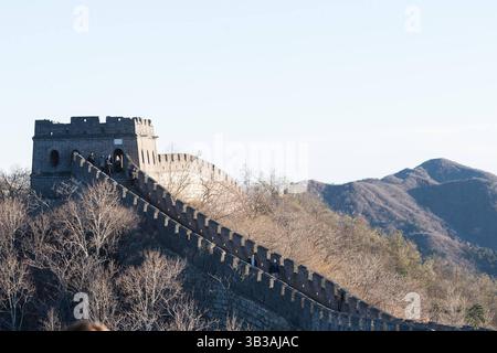10 novembre 2017 - Huairou, Chine - U. S première Dame Melania Trump lors d'une visite de la section Mutianyu de la Grande Muraille le 10 novembre 2017 à Huairou, Chine. (Crédit image : © Andrea Hanks/Planet Pix via ZUMA Wire) Banque D'Images