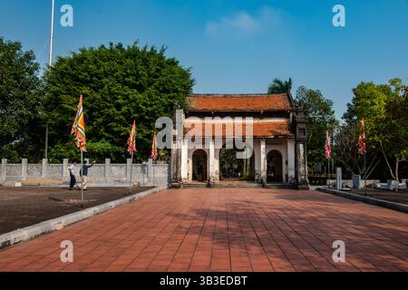 Citadelle impériale près de Hanoi Vietnam Banque D'Images