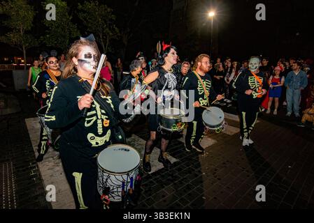 Sydney, Australie 02 Nov 2024 : à peine mentionné il y a 20 ans, Halloween en Australie est maintenant un grand événement célébré par petits et grands. Banque D'Images