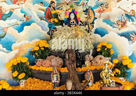 Sanctuaire Notre Dame Des Douleurs - Art Mexicain Fait Main - 34 Cm - Multicolore