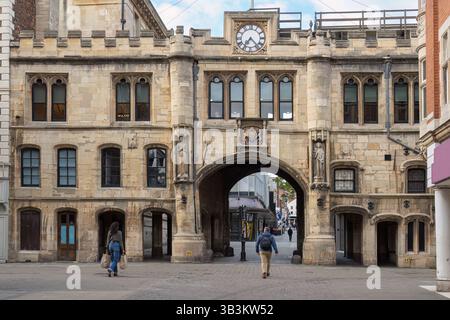 Le Guildhall de Lincoln en Angleterre Banque D'Images