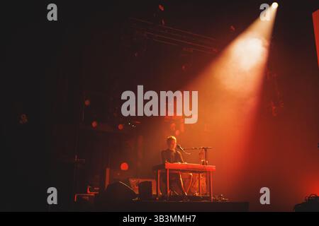Tilburg, pays-Bas. 19 avril 2025. Le groupe irlandais ØXN donne un concert live lors du festival de metal néerlandais Roadburn Festival 2025 à Tilburg. Banque D'Images