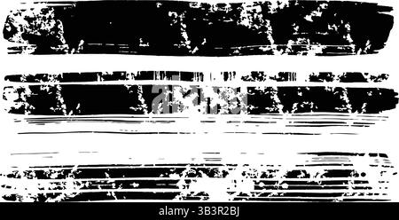 Professional Brush Set Collection - Propreate Paint Brushes, outils d'art numérique pour les artistes et les designers Illustration de Vecteur