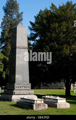 26 mai 2015 - New York, New York, États-Unis - Woodlawn Cemetery. Webster Avenue coin East 233rd Street. Woodlawn 4 (lun-dim 8 :30-17 / sous photographies autorisation préalable). Téléphone : 718-920-0500. L'un des endroits les plus intéressants du Bronx, pourrait être le cimetière Woodlawn, où ils ont fini par devenir des noms célèbres comme Miles Davis ou Duke Ellinton et d'autres personnages historiques. À l'entrée, ils peuvent vous indiquer sur une carte où les tombes sont différentes. (Crédit image : © Sergi Reboredo/ZUMA Wire/ZUMAPRESS.com) Banque D'Images