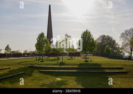 Centre international de commandement des bombardiers ouvert en 2018, le Centre international de commandement des bombardiers (IBCC) est un mémorial et un centre d'interprétation Banque D'Images