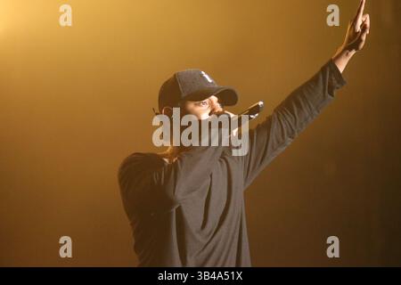 25 juillet 2015 - Oro-Medonte, Ontario, Canada - KENDRICK LAMAR, en concert au Wayhome Music Festival (crédit image : © Christopher Drost/SHIFT digital via ZUMA Wire) Banque D'Images