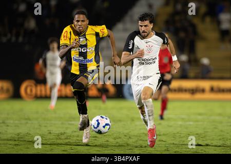 Novo Horizonte, Brésil. 30 avril 2025. SP - NOVO HORIZONTE - 04/30/2025 - BRÉSIL CUP 2025, NOVORIZONTINO x CORINTHIANS - HECTOR HERNANDEZ Corinthians joueur lors du match contre Novorizontino au stade Jorge Ismael de Biasi pour la Coupe du Brésil 2025. Photo : Joisel Amaral/AGIF (photo : Joisel Amaral/AGIF/SIPA USA) crédit : SIPA USA/Alamy Live News Banque D'Images