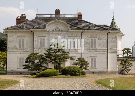 Jinpukaku Mansion, un manoir traditionnel de style occidental situé Tottori Kanazawa Banque D'Images