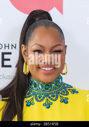 27 mars 2022, West Hollywood, Californie, États-Unis : Garcelle Beauvais à la 30e soirée annuelle de visionnement de l'Académie Elton John AIDS Foundation le dimanche 27 mars 2022 au City of West Hollywood Park à West Hollywood, Californie. DOUGLAS CUELLAR/PI (crédit image : © Prensa Internacional via ZUMA Press Wire) Banque D'Images