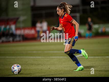 2 septembre 2022, Madrid, Espagne : Olga Carmona, de l'Espagne, lors du match de qualification du groupe B de la Coupe du monde féminine de la FIFA 2023 entre l'Espagne et la Hongrie à Ciudad del Futbol de Las Rozas le 2 septembre 2022 à Madrid, Espagne (crédit image : © mg/DAX via ZUMA Press Wire) Banque D'Images