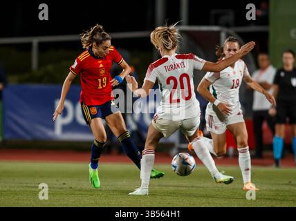 2 septembre 2022, Madrid, Espagne : Olga Carmona, de l'Espagne, lors du match de qualification du groupe B de la Coupe du monde féminine de la FIFA 2023 entre l'Espagne et la Hongrie à Ciudad del Futbol de Las Rozas le 2 septembre 2022 à Madrid, Espagne (crédit image : © mg/DAX via ZUMA Press Wire) Banque D'Images