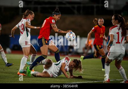 2 septembre 2022, Madrid, Espagne : Jennifer Hermoso, de l'Espagne, lors du match de qualification du groupe B de la Coupe du monde féminine de la FIFA 2023 opposant l'Espagne et la Hongrie à Ciudad del Futbol de Las Rozas le 02 septembre 2022 à Madrid, Espagne (crédit image : © mg/DAX via ZUMA Press Wire) Banque D'Images