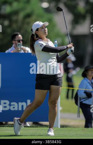 23 septembre 2022, Rogers, Arkansas, États-Unis : XIYU JANET LIN conduit lors de la première manche du Walmart Northwest Arkansas Championship au Pinnacle Country Club. (Crédit image : © Brent Soule/ZUMA Press Wire) Banque D'Images