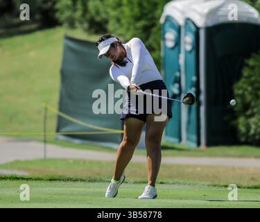 23 septembre 2022, Rogers, Arkansas, États-Unis : LILIA vu part du tee lors de la première manche du Walmart Northwest Arkansas Championship au Pinnacle Country Club. (Crédit image : © Brent Soule/ZUMA Press Wire) Banque D'Images