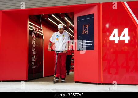 Miami, États-Unis. 02 mai 2025. Lewis Hamilton (GBR), Ferarri, #44 crédit : Independent photo Agency/Alamy Live News Banque D'Images