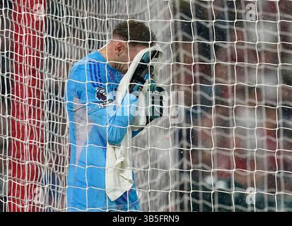 Nottingham, Royaume-Uni. 1er mai 2025. Matz sels de Nottingham Forest lors du match de premier League de Nottingham Forest vs Brentford au City Ground, Nottingham. Le crédit photo devrait se lire : Andrew Yates/Sportimage crédit : Sportimage Ltd/Alamy Live News Banque D'Images