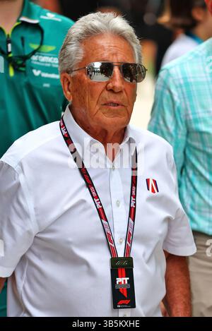 Miami, États-Unis. 02 mai 2025. Mario Andretti (États-Unis). 02.05.2025. Formula 1 World Championship, Rd 6, Miami Grand Prix, Miami, Floride, États-Unis, Journée de qualification de sprint. Le crédit photo devrait se lire : XPB/Alamy Live News. Banque D'Images