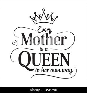 Motif svg fête des mères Illustration de Vecteur