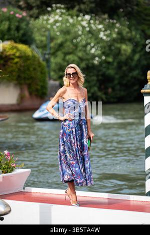 3 septembre 2022, Venise, Lombardie, Italie : VENISE, ITALIE - 03 SEPTEMBRE : Roberta Ruiu arrive à l'Hôtel Excelsior lors du 79ème Festival International du film de Venise le 03 septembre 2022 à Venise, Italie. (Crédit image : © Stefanos Kyriazis/ZUMA Press Wire) Banque D'Images