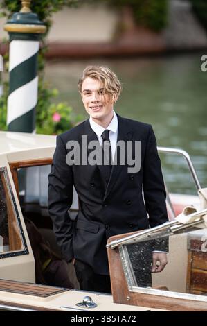 3 septembre 2022, Venise, Lombardie, Italie : VENISE, ITALIE - 03 SEPTEMBRE : Biondo arrive à l'Hôtel Excelsior lors du 79ème Festival International du film de Venise le 03 septembre 2022 à Venise, Italie. (Crédit image : © Stefanos Kyriazis/ZUMA Press Wire) Banque D'Images