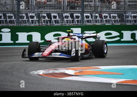 Miami, États-Unis. 02 mai 2025. Lors de l'entraînement au Grand Prix de formule 1 Crypto.com de Miami à Miami International Autodrome le 2 mai 2025 à Miami, Floride. (Photo de JC Ruiz/Sipa USA) crédit : Sipa USA/Alamy Live News Banque D'Images