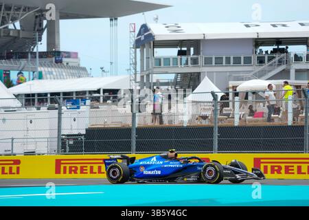 Miami, États-Unis. 02 mai 2025. Lors du Grand Prix de formule 1 Crypto.com de Miami 2025 à Miami International Autodrome en Floride, USA, du 1er au 4 mai. | crédit : Alessio de Marco/Alamy Live News Banque D'Images