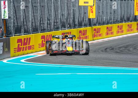 Miami, États-Unis. 02 mai 2025. Lors du Grand Prix de formule 1 Crypto.com de Miami 2025 à Miami International Autodrome en Floride, USA, du 1er au 4 mai. | crédit : Alessio de Marco/Alamy Live News Banque D'Images