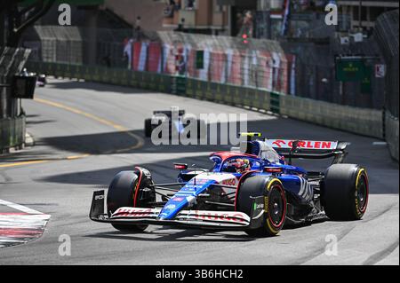 26 mai 2024, Monaco, Monaco, Monaco : YUKI TSUNODA du Japon au volant de la (22) Visa Cash App RB VCARB 01 sur piste lors du Grand Prix de F1 de Monaco sur le circuit de Monaco le 26 mai 2024 à Monte-Carlo, Monaco. (Crédit image : © Stefanos Kyriazis/ZUMA Press Wire) Banque D'Images