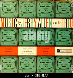 Après avoir joué de l'orgue de cinéma à l'âge de 15 ans, Jerry Allen dirigeait un trio dirigé par orgue en 1943. Ils ont eu leur grande pause en faisant du soutien musical pour une émission de télévision de jour ITV de cinq jours par semaine en 1956. Cela a conduit Top Rank Records à sortir leur seul album (BUY050) en 1960, après quoi Allen a commencé à travailler en session et à promouvoir Lowry Orgues à travers le pays. Sleep comprend des téléviseurs du début des années 1950. Banque D'Images